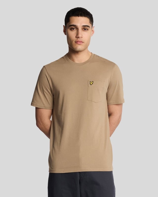 The Lyle & Scott Pocket T-shirt is our classic 100% BCI cotton tee with an added breast pocket. It's simplicity itself.
- 100% BCI cotton- 190 gsm single jersey fabric- Set-in sleeves- Stitched sleeves and hem- Superior cut