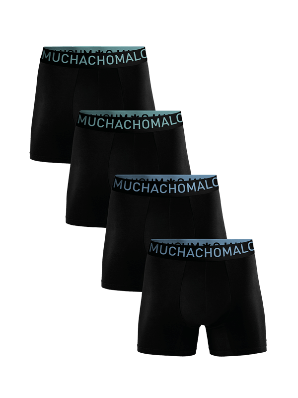 De Boxershorts/Onderbroeken van Muchachomalo zitten als gegoten en zijn gemaakt van hoogwaardig katoen. Een zachte elastische logotailleband van microvezelstof zorgt voor extra comfort. Specificaties • Normale Pasvorm • Vlakke gestikte naden voor extra comfort • Zachte Waistband met het Muchachomalo Logo Onderhoud • Wassen op 30 graden • Niet in de droger • Strijken op matig warme stand (2 stippen) Waarom Muchachomalo? Muchachomalo werkt alleen met fabrieken die BSCI en OEKO-TEX gecertificeerd zijn. Deze fabrieken hebben als doel arbeidsomstandigheden continu te verbeteren. Zij strijden voor het recht op het vormen van een vakbond, veilige werkomstandigheden en zijn tegen dwang- en kinderarbeid. Ook stellen zij consumenten en bedrijven in staat om zelf verantwoordelijke beslissingen te nemen die onze planeet beschermen voor de toekomstige generaties.