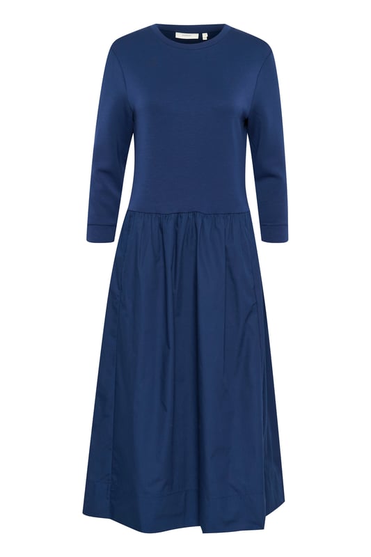 Relaxed fit,Knöchellänge,3/4 Ärmel  Schonwäsche 30°, Nicht bleichen, Nicht im Trockner trocknen, Liegend trocken., Kalt bügeln max. 110° C, Trockenreinigung  51% Modal (TENCEL™),42% Polyester,7% Elasthan