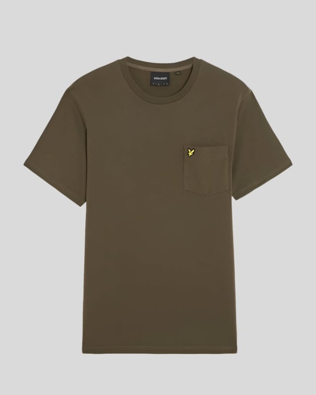 The Lyle & Scott Pocket T-shirt is our classic 100% BCI cotton tee with an added breast pocket. It's simplicity itself.
- 100% BCI cotton- 190 gsm single jersey fabric- Set-in sleeves- Stitched sleeves and hem- Superior cut