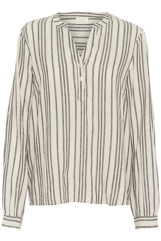 Regular fit,Lange mouwen  Fijne was 30°, niet bleken, niet in de droger drogen, Druipnat ophangen in de schaduw, warm strijken max. 150° C, Droogreiniging  70% Viscose (LivaEco™),30% Linnen