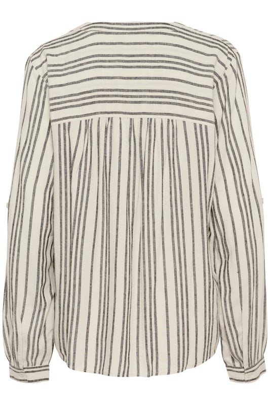 Regular fit,Lange mouwen  Fijne was 30°, niet bleken, niet in de droger drogen, Druipnat ophangen in de schaduw, warm strijken max. 150° C, Droogreiniging  70% Viscose (LivaEco™),30% Linnen