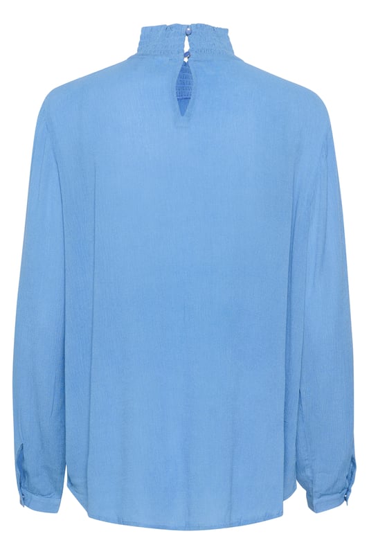Regular fit,Lange mouwen  Fijne was 30°, niet bleken, niet in de droger drogen, Liggend laten drogen in de schaduw, koud strijken max. 110° C, Droogreiniging  100% Viscose (LENZING™ ECOVERO™)