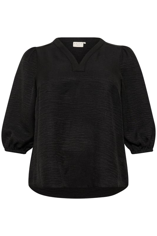 Regular fit,3/4 Ärmel  30° waschbar, Nicht bleichen, Nicht im Trockner trocknen, Tropnass aufhängen im Schatten, Warm bügeln max. 150° C, Trockenreinigung  100% Polyester