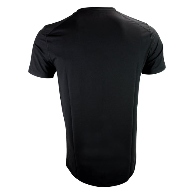 Borg Athletic T-shirt - High-Performance Activewear: Train in ultimate comfort with the Björn Borg Borg Athletic T-shirt, designed for peak performance. Made from lightweight, recycled polyester stretch, this T-shirt offers high moisture-wicking functionality and breathability, ensuring you stay dry and cool during intense workouts. It features a regular fit with strategically placed cutlines to minimize pressure on the shoulders and sides, making it ideal for all types of physical activity. Extra Product Details:. 93% Recycled Polyester, 7% Elastane Moisture-Wicking Fabric High Breathability Strategic Cutlines for Comfort Machine Washable. This T-shirt combines sustainability with top-notch performance, making it a must-have for any fitness enthusiast.