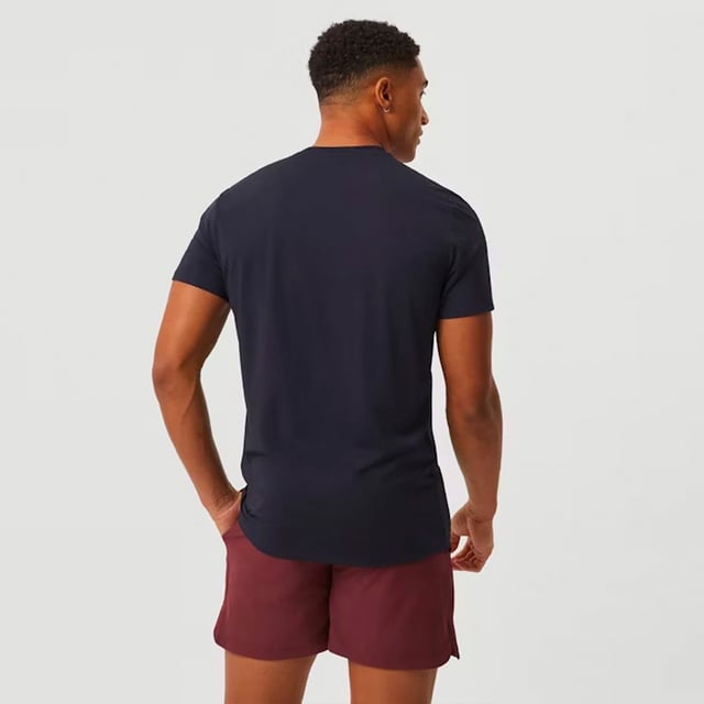 Ace Light T-shirt - Performance and Comfort in Motion: Upgrade your athletic wear with the Björn Borg Ace Light T-shirt, crafted for those who prioritize performance and comfort. Made from soft, recycled polyester, this lightweight tee offers a regular fit and enhanced breathability, making it perfect for high-energy activities. Its classic design is complemented by a ribbed round neck and the iconic Borg logo on the chest. Extra Product Details:. 100% Recycled Polyester Regular Fit Breathable Fabric Ribbed Round Neck Machine Washable. This T-shirt is the perfect combination of style, comfort, and sustainability, ideal for any workout routine.
