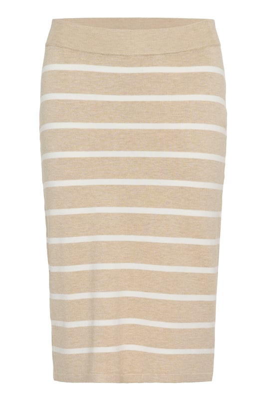 Model: , Pasform: Regular fit, Talje: High waist, Længde: Below knee length  30 degrees gentle wash, do not bleach, do not tumble dry, Flat drying in the shade, cold iron max. 110° C, Dry clean only  80% Viscose,20% Nylon