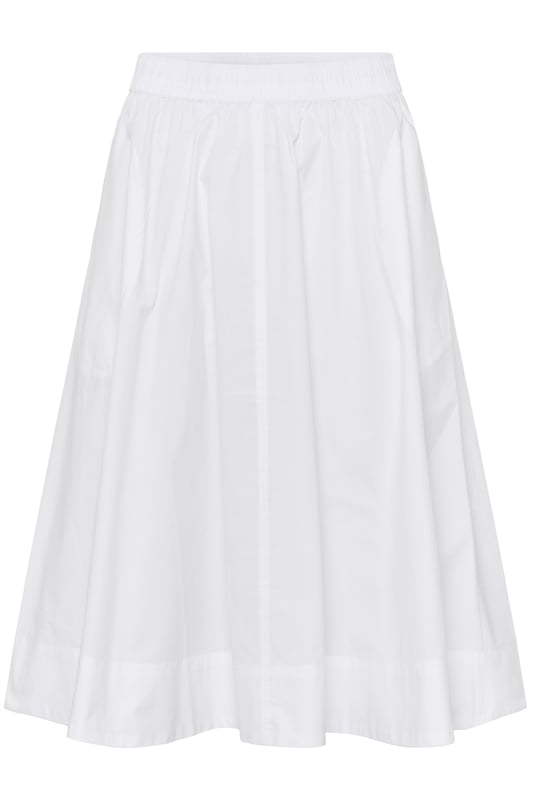 A-shape,Elastische Taille,Knielänge  Schonwäsche 30°, Nicht bleichen, Nicht im Trockner trocknen, Tropnass aufhängen im Schatten, Warm bügeln max. 150° C, Nicht trockenreinigen  100% Baumwolle (Organisch)