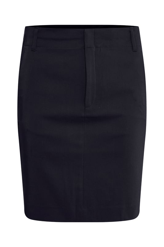 Regular fit,Halfhoge taille,Boven de knie  Fijne was 30°, niet bleken, niet in de droger drogen, Druipnat ophangen, koud strijken max. 110° C, Droogreiniging  51% Katoen,45% Polyester (Gerecycled),4% Elastaan