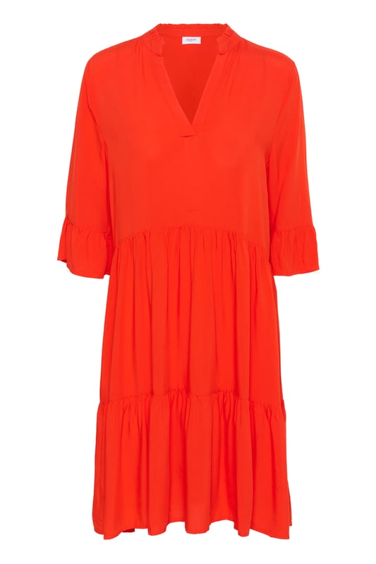 Casual fit,Knie  Fijne was 30°, niet bleken, niet in de droger drogen, Druipnat ophangen in de schaduw, koud strijken max. 110° C, Droogreiniging  100% Viscose (LENZING™ ECOVERO™)