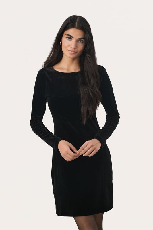 Gerade Passform,Über Knielänge,Lange Ärmel  Schonwäsche 30°, Nicht bleichen, Nicht im Trockner trocknen, Liegend trocken., Kalt bügeln max. 110° C, Trockenreinigung  60% Polyester,35% Polyester (Recycelt),5% Elasthan