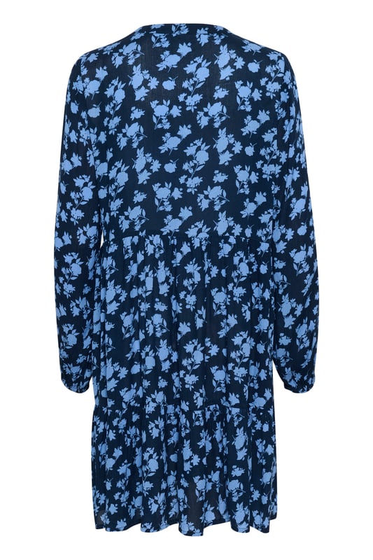 Regular fit,Wijde taille,Boven de knie,Lange mouwen  Fijne was 30°, niet bleken, niet in de droger drogen, Liggend laten drogen in de schaduw, koud strijken max. 110° C, Chemisch laten reinigen.  100% Viscose (LENZING™ ECOVERO™)