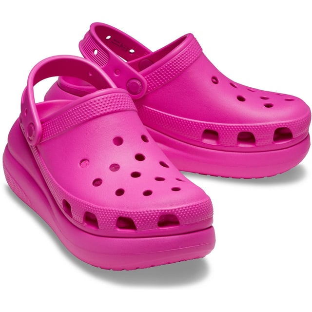 A fresh new take on the classic clog, the Crush is a bold new style with a raised midsole, letting the wearer make a fashionable fun statement with an elevated silhouette.