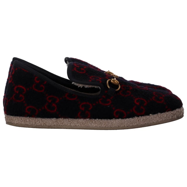VINTAGE, RRP AS NEW


Gucci GG Fria Espadrille Flats in Navy Blue Wool
Condition: Good
Signs of wear: Used but well maintained. Moderate creasing and marks at surface, wear at soles or replaced soles., Minor markings, Include Box.
Packaging: Dust bag, Box
Color: navy blue
Material: wool
Size: EU | 39
Measurements: Heel height: 20; Insole length: 250
SKU: NAPPUITSH493335W
