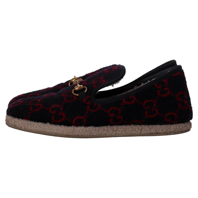 VINTAGE, RRP AS NEW


Gucci GG Fria Espadrille Flats in Navy Blue Wool
Condition: Good
Signs of wear: Used but well maintained. Moderate creasing and marks at surface, wear at soles or replaced soles., Minor markings, Include Box.
Packaging: Dust bag, Box
Color: navy blue
Material: wool
Size: EU | 39
Measurements: Heel height: 20; Insole length: 250
SKU: NAPPUITSH493335W