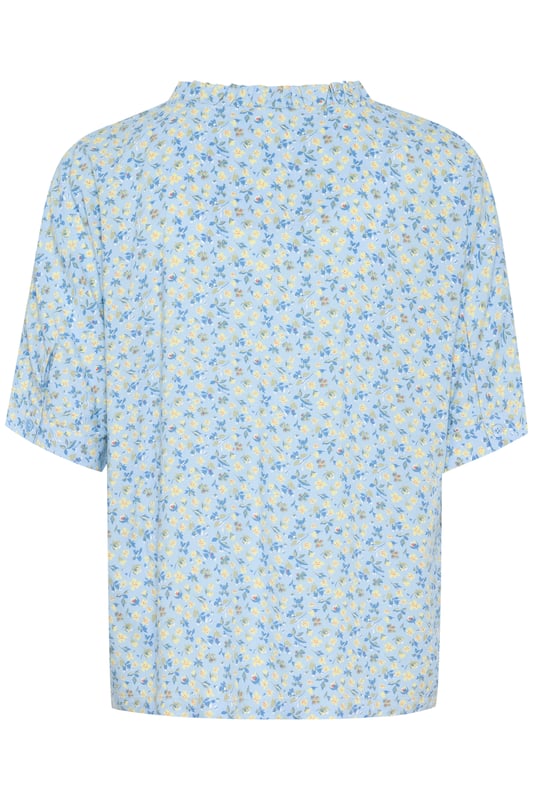 Baggy fit,Korte lengte,Korte mouwen  Fijne was 30°, niet bleken, niet in de droger drogen, Druipnat ophangen in de schaduw, koud strijken max. 110° C, Droogreiniging  100% Viscose (LENZING™ ECOVERO™)