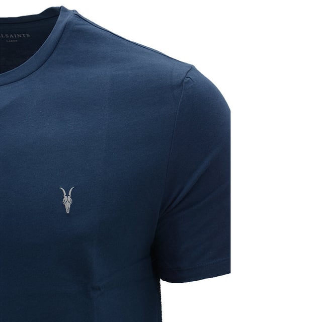 ALL SAINTS 'Race Tonic' Men’s Solid T-Shirt

Made in India
100% Cotton
Crew neck
Short Sleeve
Ramskull Embroidered Logo at the chest
Slim fit
Summer Tees
Machine Wash (Please see the washing Instruction)