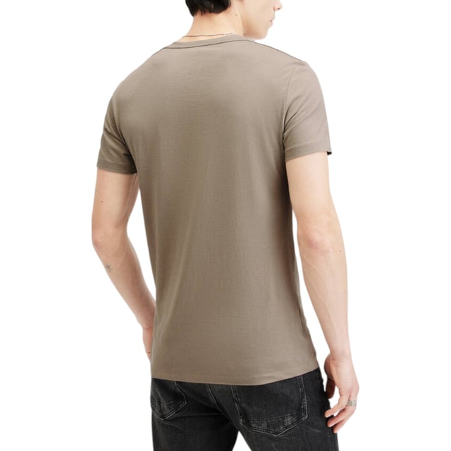 ALL SAINTS 'Race Tonic' Men’s Solid T-Shirt

Made in India
100% Cotton
Crew neck
Short Sleeve
Ramskull Embroidered Logo at the chest
Slim fit
Summer Tees
Machine Wash (Please see the washing Instruction)