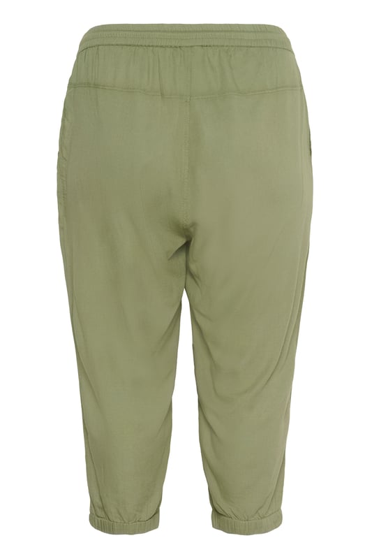 Model: , Pasform: Regular fit, Talje: Regular Waist, Længde: Mid calf  30 degrees gentle wash, do not bleach, do not tumble dry, Line drying in the shade, warm iron max. 150° C, Dry clean only  70% Viscose (LivaEco™),30% Linen