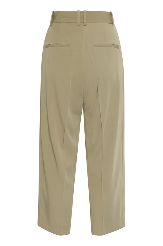 Hohe Taille,Lang,Weite leg  Schonwäsche 30°, Nicht bleichen, Nicht im Trockner trocknen, Tropnass aufhängen, Kalt bügeln max. 110° C, Trockenreinigung  51% Polyester,40% Polyester (REPREVE®),9% Elasthan