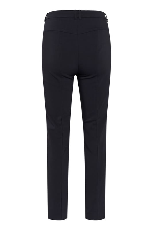 Slim fit,Mittlere Taille,Knöchellänge  Schonwäsche 30°, Nicht bleichen, Nicht im Trockner trocknen, Tropnass aufhängen, Kalt bügeln max. 110° C, Trockenreinigung  58% Baumwolle,37% Polyester,5% Elasthan