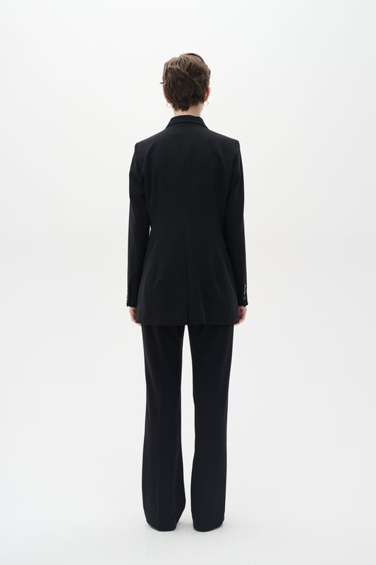 Gerade Passform,Normale Passform,Länge,Bootcut 7/8  Schonwäsche 30°, Nicht bleichen, Nicht im Trockner trocknen, Tropnass aufhängen, Kalt bügeln max. 110° C, Trockenreinigung  51% Polyester,40% Polyester (REPREVE®),9% Elasthan