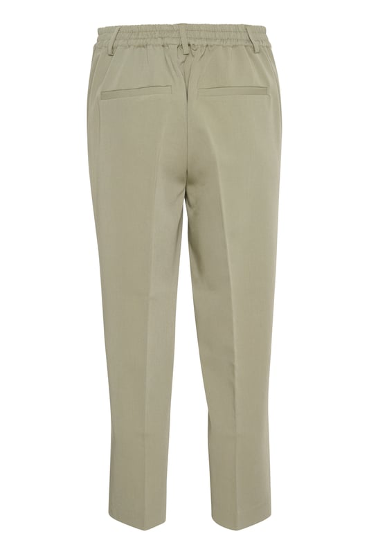 Casual fit,Hohe Taille,Knöchellänge,Gerade  30° waschbar, Nicht bleichen, Nicht im Trockner trocknen, Tropnass aufhängen im Schatten, Kalt bügeln max. 110° C, Trockenreinigung  77% Polyester (Recycelt),18% Viskose,5% Elasthan