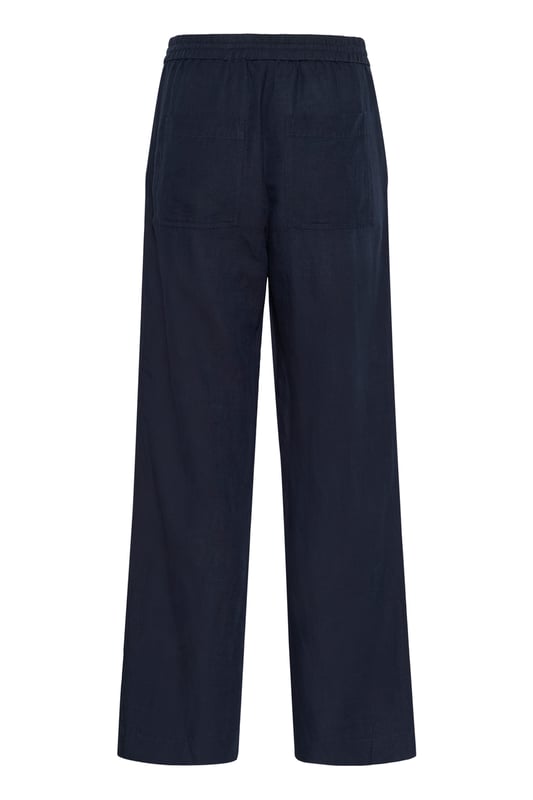 Casual fit,Regular taille,Lange lengte,Straight  Fijne was 30°, niet bleken, niet in de droger drogen, Druipnat ophangen in de schaduw, koud strijken max. 110° C, Droogreiniging  50% Linnen,50% Viscose (LENZING™ ECOVERO™)