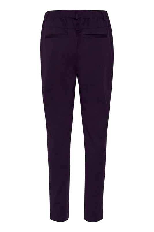 Regular fit,Elastische Taille,Lang,Slim  30° waschbar, Nicht bleichen, Nicht im Trockner trocknen, Tropnass aufhängen im Schatten, Kalt bügeln max. 110° C, Trockenreinigung  76% Polyester (Recycelt),20% Viskose,4% Elasthan