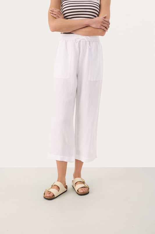 Easy fit,Comfort Taile,Über Knöchellänge,Weite leg  Schonwäsche 30°, Nicht bleichen, Nicht im Trockner trocknen, Tropnass aufhängen im Schatten, Kalt bügeln max. 110° C, Trockenreinigung  50% Leinen,50% Viskose (LENZING™ ECOVERO™)
