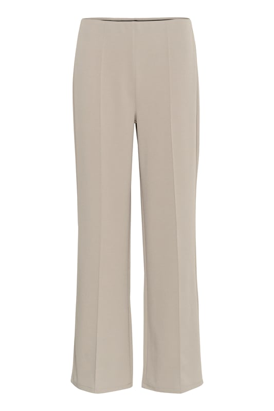 Slim fit,Elastische taille,Lange lengte,Straight  Fijne was 30°, niet bleken, niet in de droger drogen, Druipnat ophangen in de schaduw, koud strijken max. 110° C, Droogreiniging  96% Polyester,4% Elastaan