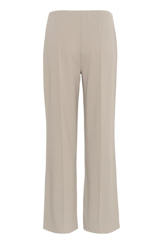 Slim fit,Elastische taille,Lange lengte,Straight  Fijne was 30°, niet bleken, niet in de droger drogen, Druipnat ophangen in de schaduw, koud strijken max. 110° C, Droogreiniging  96% Polyester,4% Elastaan