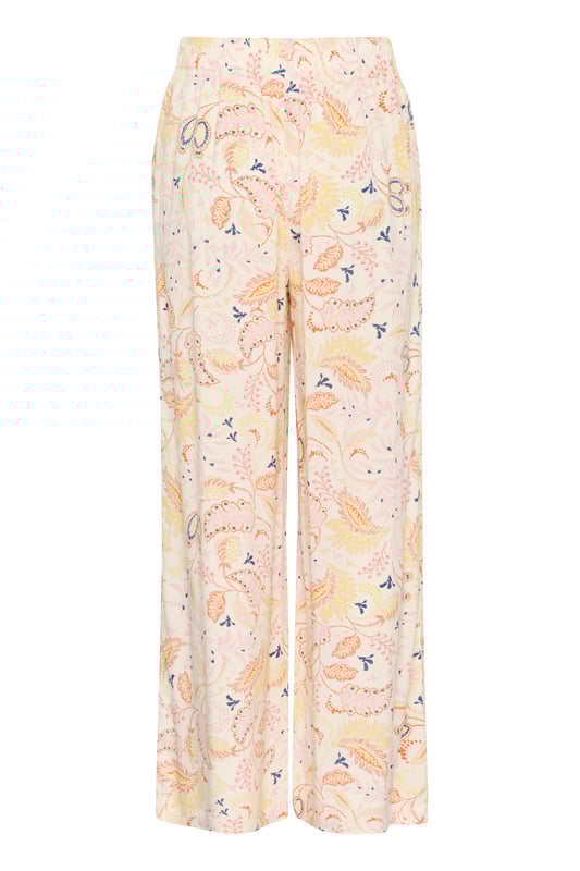 Easy fit,Comfort Taile,Lang,Weite leg  Schonwäsche 30°, Nicht bleichen, Nicht im Trockner trocknen, Tropnass aufhängen im Schatten, Kalt bügeln max. 110° C, Trockenreinigung  100% Viskose (LENZING™ ECOVERO™)