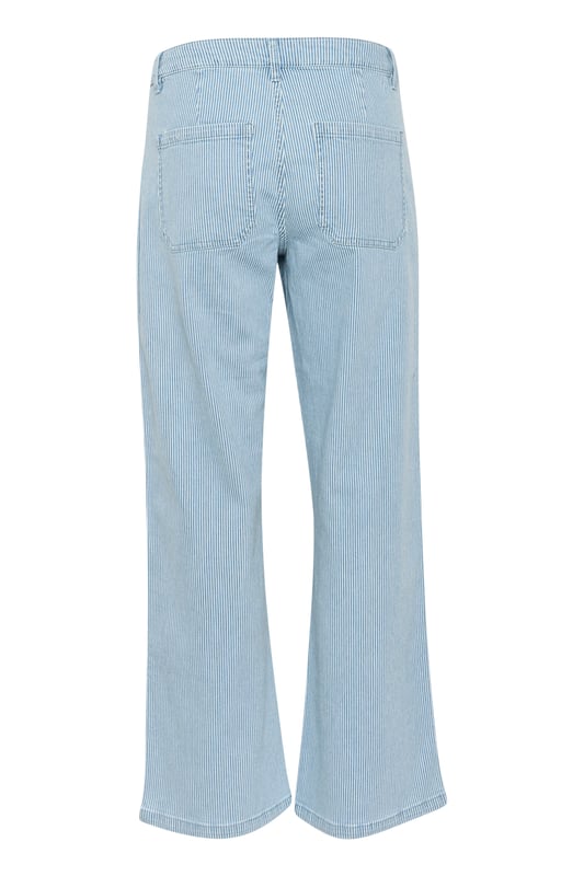 Straight fit,Hoge taille,Lange lengte,Straight  Wassen op 40°, niet bleken, niet in de droger drogen, Druipnat ophangen in de schaduw, warm strijken max. 150° C, Chemisch laten reinigen.  98% Katoen,2% Elastaan