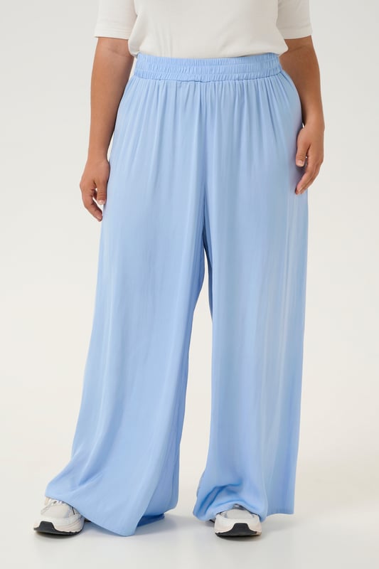 Loose fit,Elastische Taille,Lang,Weite leg  30° waschbar, Nicht bleichen, Nicht im Trockner trocknen, Tropnass aufhängen im Schatten, Warm bügeln max. 150° C, Trockenreinigung  100% Polyester