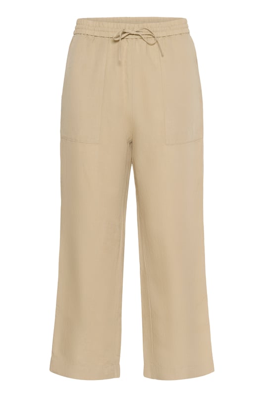 Easy fit,Comfort Taile,Über Knöchellänge,Weite leg  Schonwäsche 30°, Nicht bleichen, Nicht im Trockner trocknen, Tropnass aufhängen im Schatten, Kalt bügeln max. 110° C, Trockenreinigung  50% Leinen,50% Viskose (LENZING™ ECOVERO™)