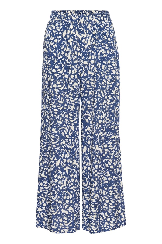 Easy fit,Comfort Taile,Lang,Weite leg  Schonwäsche 30°, Nicht bleichen, Nicht im Trockner trocknen, Tropnass aufhängen im Schatten, Kalt bügeln max. 110° C, Trockenreinigung  100% Viskose (LENZING™ ECOVERO™)