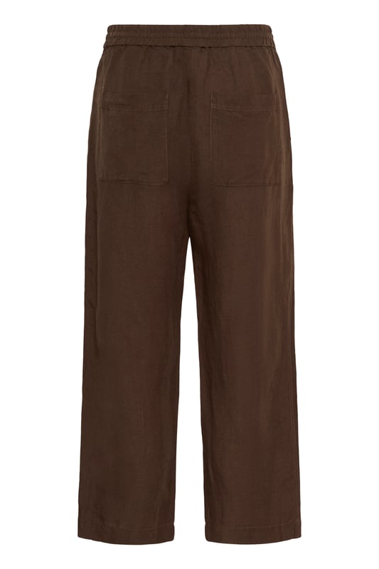 Easy fit,Comfort Taile,Über Knöchellänge,Weite leg  Schonwäsche 30°, Nicht bleichen, Nicht im Trockner trocknen, Tropnass aufhängen im Schatten, Kalt bügeln max. 110° C, Trockenreinigung  50% Leinen,50% Viskose (LENZING™ ECOVERO™)