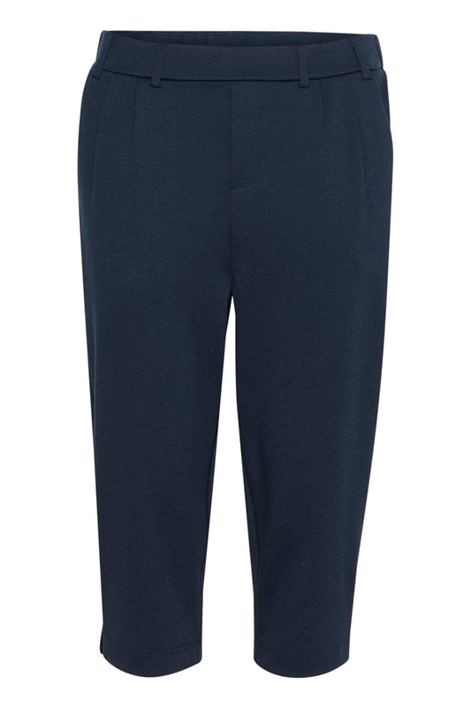 Regular fit,Elastische taille,Onder de knie,Slim  Wassen op 30°, niet bleken, niet in de droger drogen, Druipnat ophangen in de schaduw, koud strijken max. 110° C, Droogreiniging  76% Polyester (Gerecycled),20% Viscose,4% Elastaan