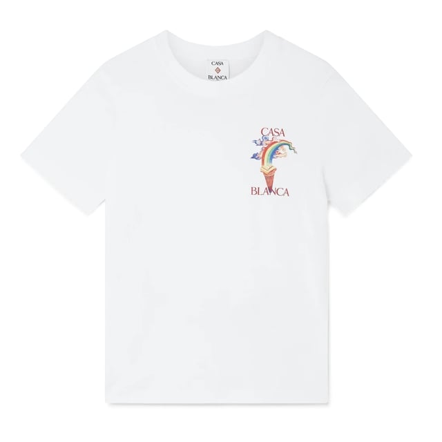 The Nature's Teacher t-shirt is a short-sleeved printed design crafted from organic cotton fabric featuring the house's seasonal artwork inspired by the Eleusis ritual and the pursuit of knowledge theme featured in the previous season. Completed with a classic crew neck.