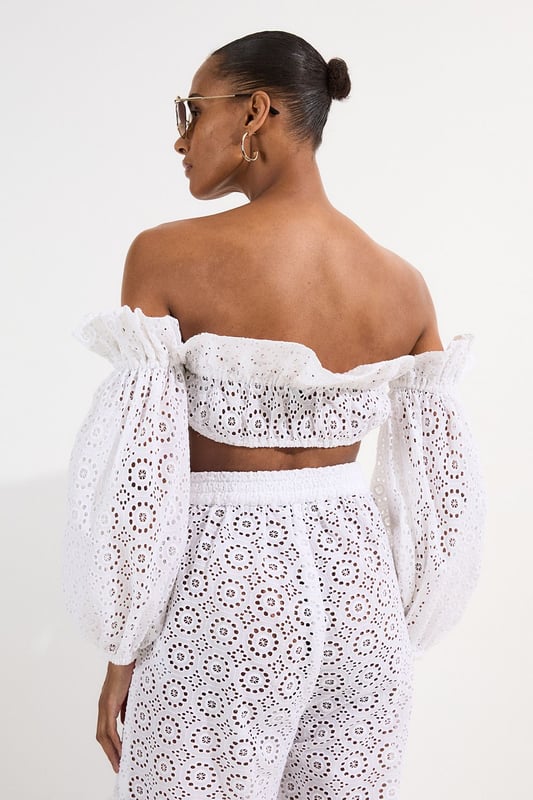 Beach Woven Bardot Beach Top Beach Woven Bardot Beach Top