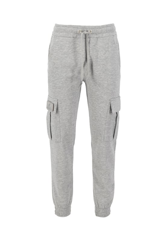 Deze comfortabele en stijlvolle joggingbroek heeft een elastische taille en pijpuiteinden voor een perfecte pasvorm, platte cargozakken voor het opbergen van je belangrijkste spullen en een geborduurde klittenbandsluiting op de zak voor een casual look.