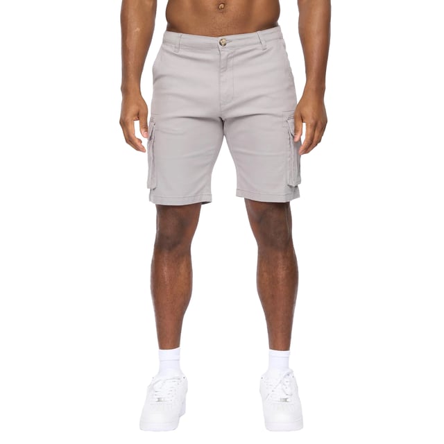 98% Cotton, 2% Elastane. Fabric: Canvas, Stretch. Design: Plain. Pockets: 2 Side Pockets, 2 Thigh Pockets, 2 Back Pockets, Flap Closure. Fastening: Button, Zip Fly. Fabric Technology: Durable, Flexible. Belt Loops, Leather Patch.