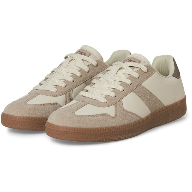 Jack & Jones Valencia Polyurethane Men's Fog Savannah Tan Trainers Complete your outfit with cool footwear easy to match with your wardrobe favourites and get ready for anything from everyday activities to weekend outings