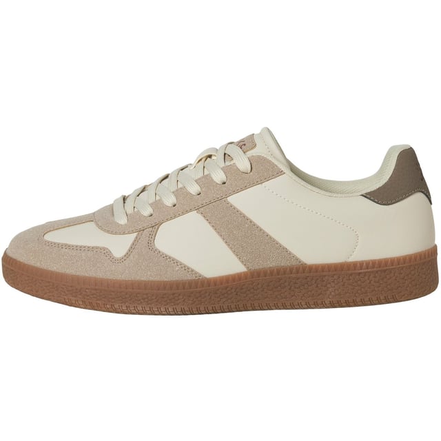 Jack & Jones Valencia Polyurethane Men's Fog Savannah Tan Trainers Complete your outfit with cool footwear easy to match with your wardrobe favourites and get ready for anything from everyday activities to weekend outings