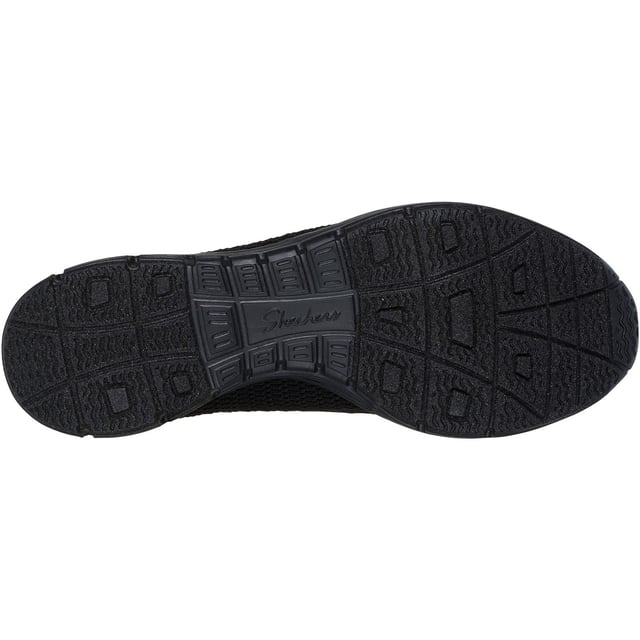 Score some serious comfort with classic design in Skechers Seager Cute N' Coy. This slip-on Mary Jane style features a knit mesh upper, plus an Air-Cooled Memory Foam cushioned insole.