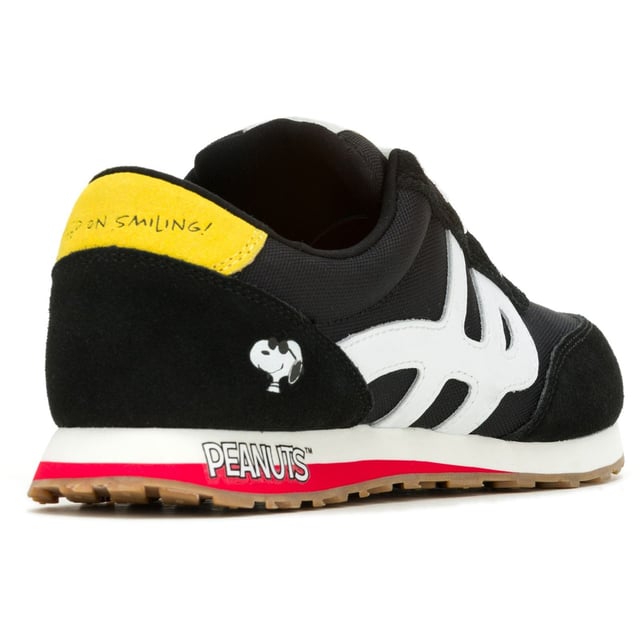 Hush Puppies SEVENTY8 Peanuts Leder Damen Peanut Sneakers Die Hush Puppies x Peanuts Kollektion vereint zwei geliebte Hunde für eine ultra-niedliche Zusammenarbeit. Mit dem ganztägigen Komfort von Hush Puppies und der positiven Ausstrahlung, die Snoopy vermittelt, werden dir diese Schuhe jederzeit einen kleinen Aufmunterer bieten, wenn du es brauchst.