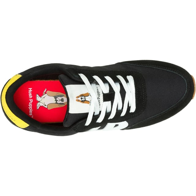 Hush Puppies SEVENTY8 Peanuts Leder Damen Peanut Sneakers Die Hush Puppies x Peanuts Kollektion vereint zwei geliebte Hunde für eine ultra-niedliche Zusammenarbeit. Mit dem ganztägigen Komfort von Hush Puppies und der positiven Ausstrahlung, die Snoopy vermittelt, werden dir diese Schuhe jederzeit einen kleinen Aufmunterer bieten, wenn du es brauchst.
