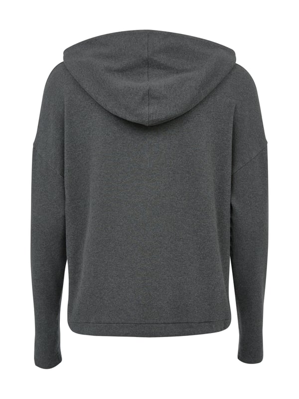 Pull up the cosy, double layered hood and snuggle down in comfort. Part of our lounge collection, this hooded jumper with long, warm sleeves is easy to style when both lounging at home or heading out. Designed to coordinate with the rest of the lounge collection range, details include a short button through placket on the front and drawstring hem detail with a tonal drawcord.