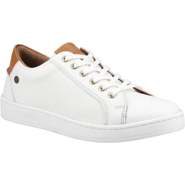 Cotswold Shoes brings you a cool leather trainer with a countryside twist. Featuring soft leather uppers and front lace fastening. With a comfort footbed and dual laces.